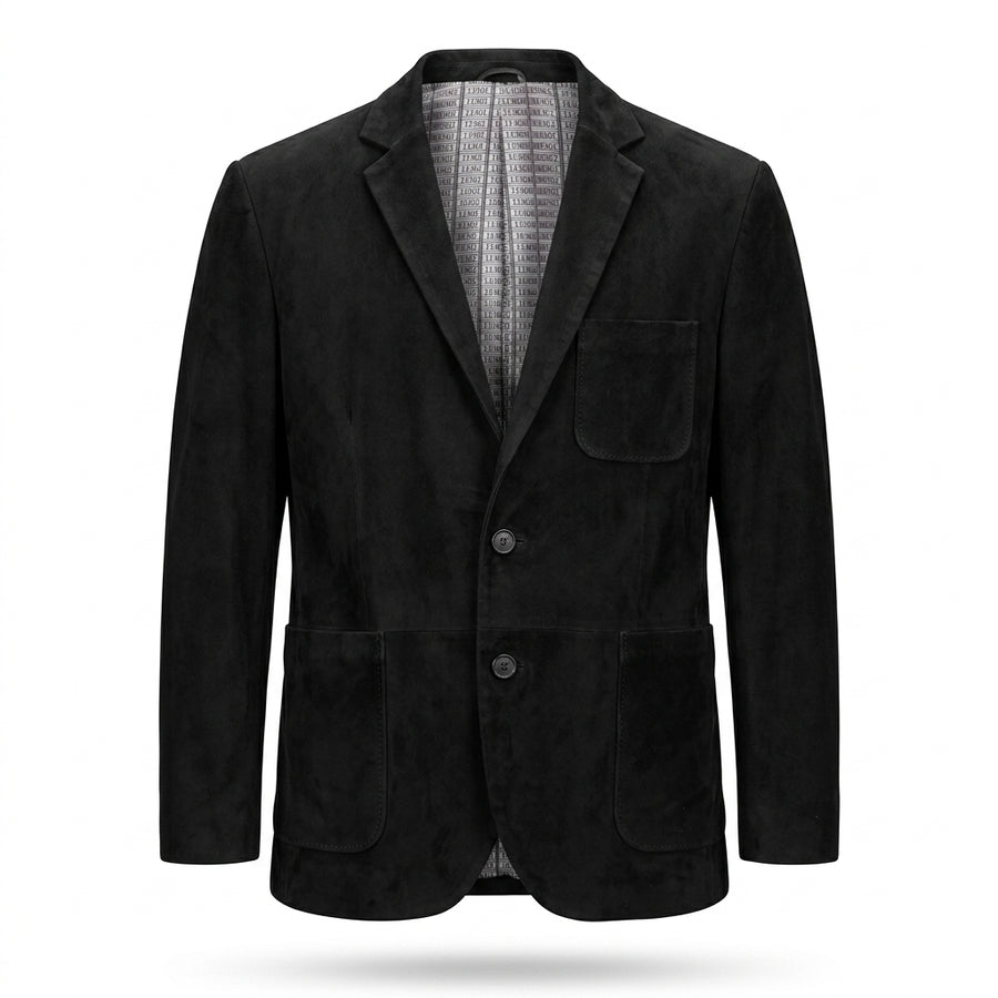 PERA — Siyah Süet Blazer