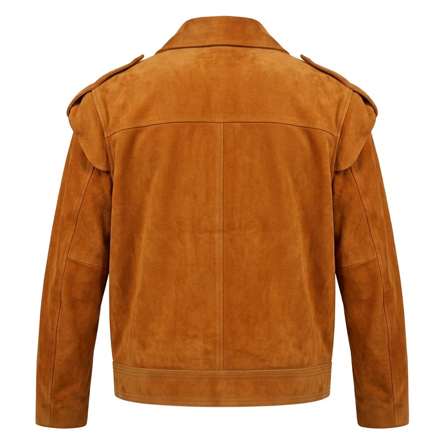 PATARA — Taba Süet Oversize Ceket